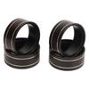 4Pcs Brass Internal Beadlock Ring Clamp Ring Fit 1.0 Inch Wheel Rim for SCX24 124 RC Crawler