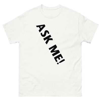Ask Me Frances Ha Graphic 100% Cotton T-shirt Mens Tees Top Unisex Classic Tee
