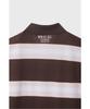 WAAC Women Stripe Loose-Fit Polo Wwtcm26503Brd