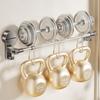 Punching-Free Suction Cup Towel Bar Retractable Paper Towel Holder  Storage Supplies