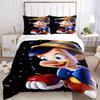 3pcs Pinocchio Character Quilt Cover Set - Soft & Comfortable Polyester Fabric, All-Season Breathable Comforter Set For 1 Quilt Cover & 2 Pillowc
