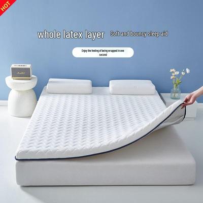 Luxury Double Soft Latex Mattress Pad for Dorms and Homes