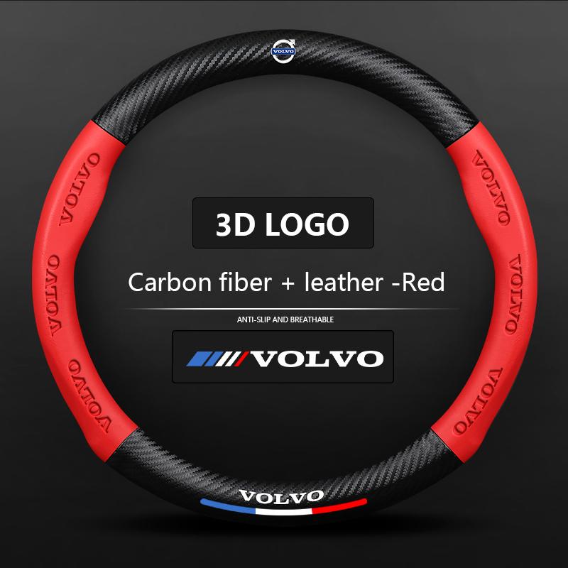 Coprivolante Antiscivolo per Auto da 37-38cm per Volvo XC40 XC60 XC70 XC90 C30 C40 S60 S90 V40 V60 V90 Accessori Interni Auto