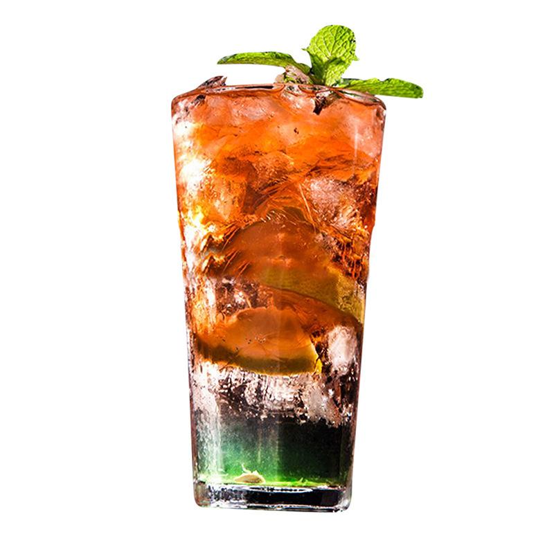 Průhledné osmihranné sklo Šálek na šťávu Šálek na kávu Šálek na šálek na vodu Šálek na víno