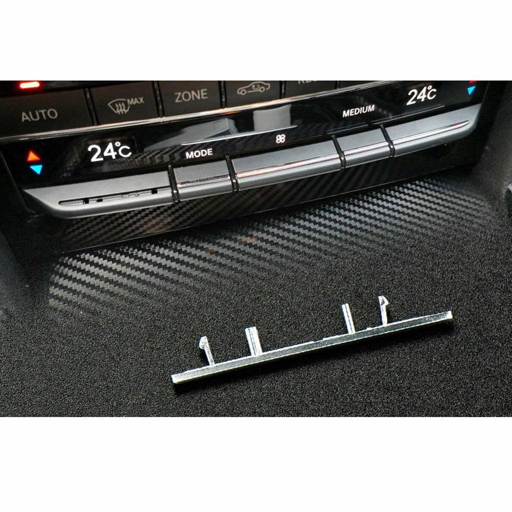 Levý Střední Tlačítko Teploty Klimatizace Lišta Matná pro Mercedes W212 E 2008 2009 2010 2011 2012 2013 2014