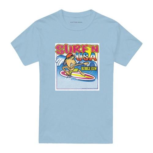 Dubble Bubble Unisex Adult Surfn Usa Gum T-Shirt