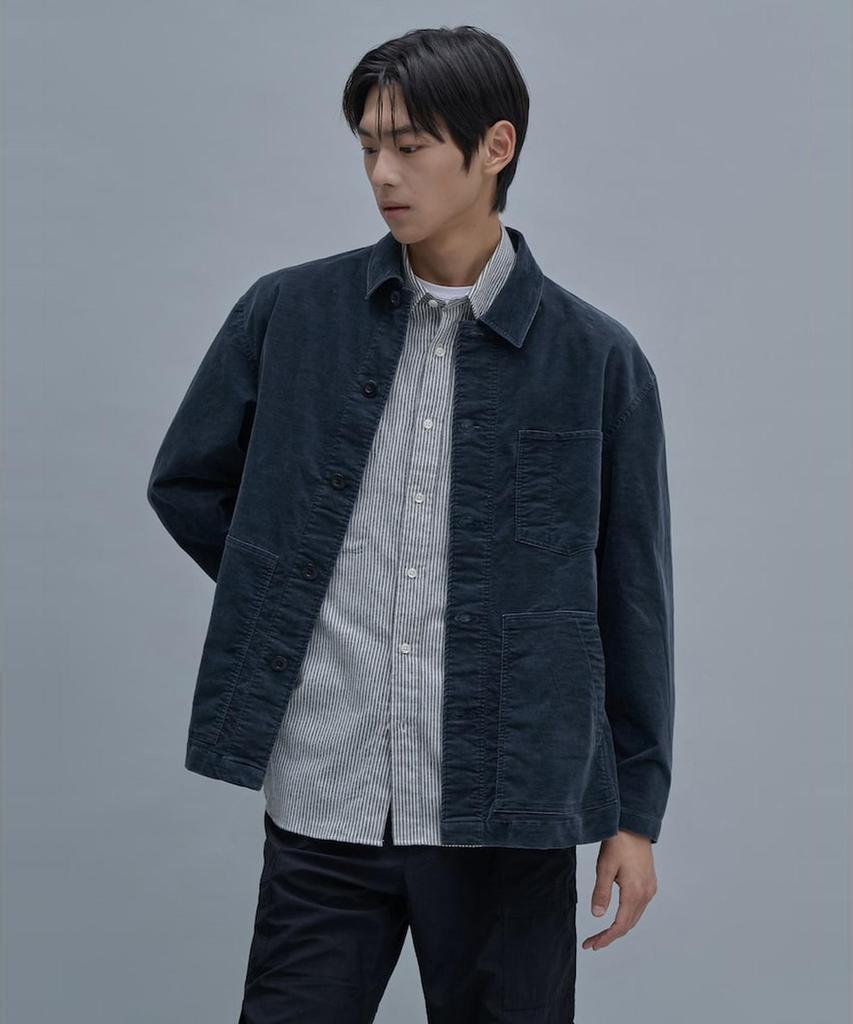 Shift.G Relaxed Cotton Coverall Ash