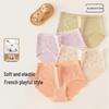 Dingguagua Women's Cotton Antibacterial Briefs 4-Pack