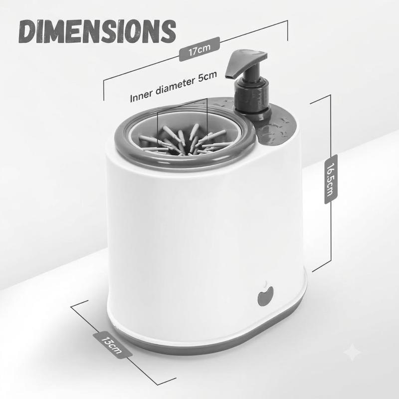 New Pet Foot Washing Machine Household Wash Electric Dog Paw Cleaner for Pet Foot Washing Machine
