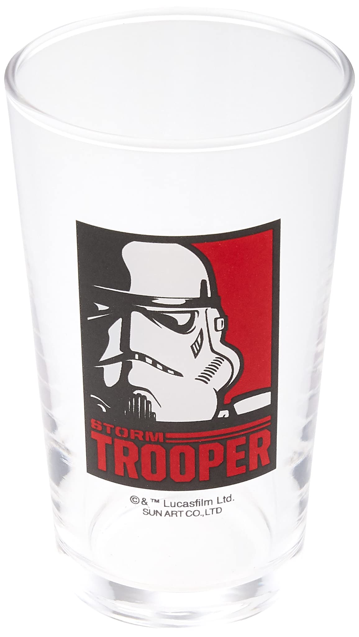 

Sun Art Stormtrooper Star Wars Glass, 240ml, Clear, SAN2481-5