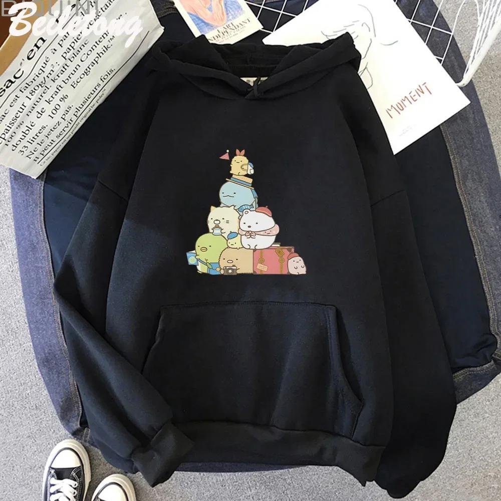 Sumikko Gurashi Hoodies Y2k Clothes Female Graphic Sweatshirts Aesthetic Graphic Kawaii Women Sweatshirt for Men Clothing