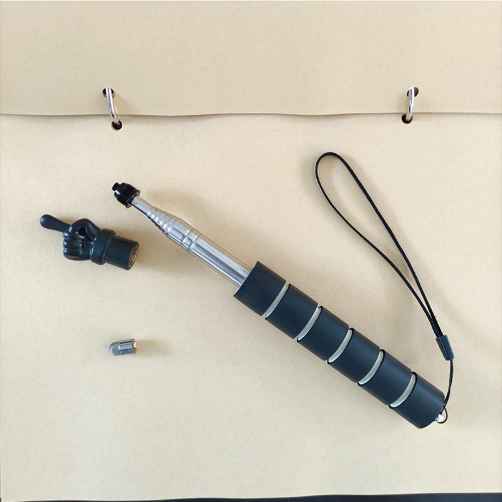 Finger Head Teaching Stick Handheld Whiteboard Pointer Stretchable Pointer  School Office