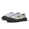 FILA MILANO Breathable Lightweight Low top Canvas Shoes Women's Streptopelia Yellow/Light Purple F12W622309FTL