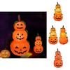 Stunning 4ft Halloween Inflatables Pumpkin Decoration With Bright Led Lights For Outdoor Fun