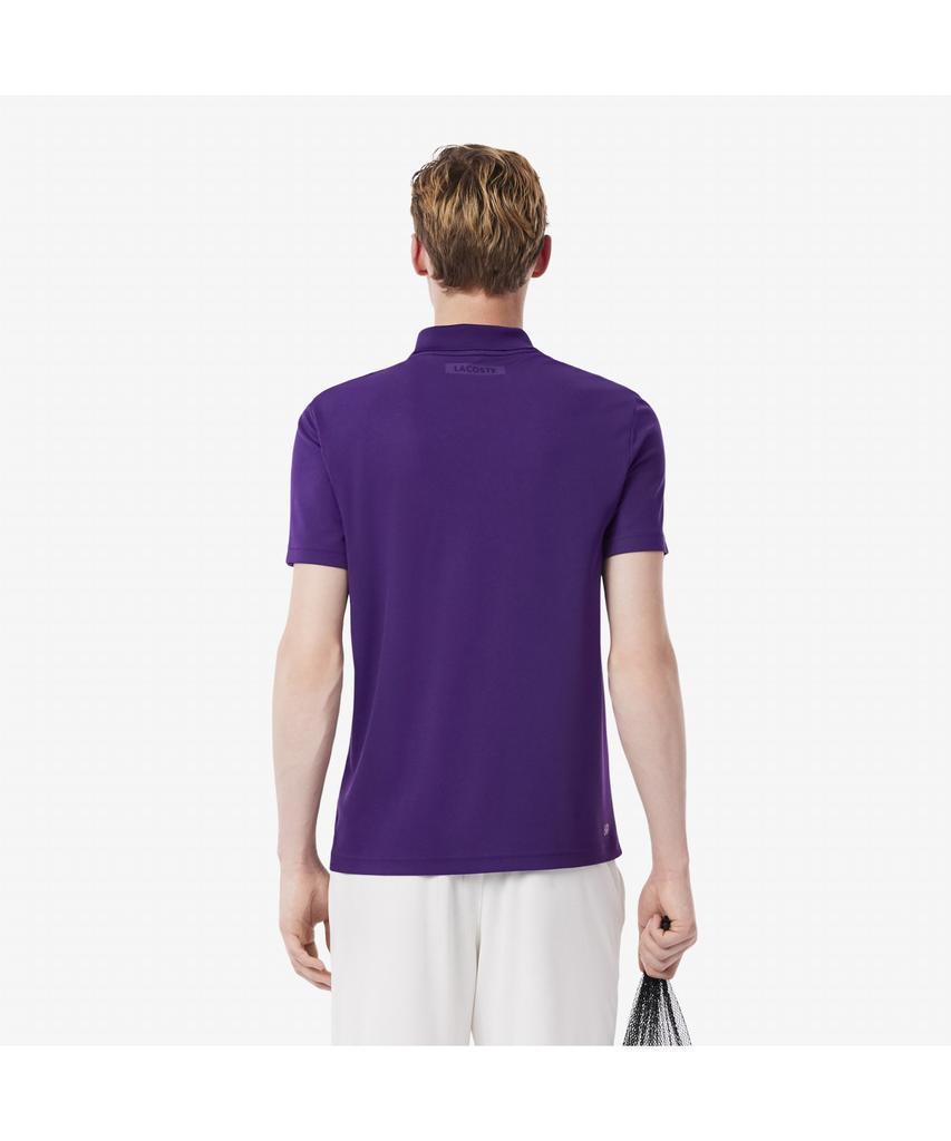 LACOSTE Polo Manches Courtes Demi-Zip Tennis Homme Dh4756-55N Hxl