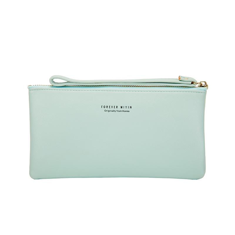 

Letter Detail Wallet, Women s Fashion Touch Screen Phone Bag Faux Leather Coin Purse With Wristlet
