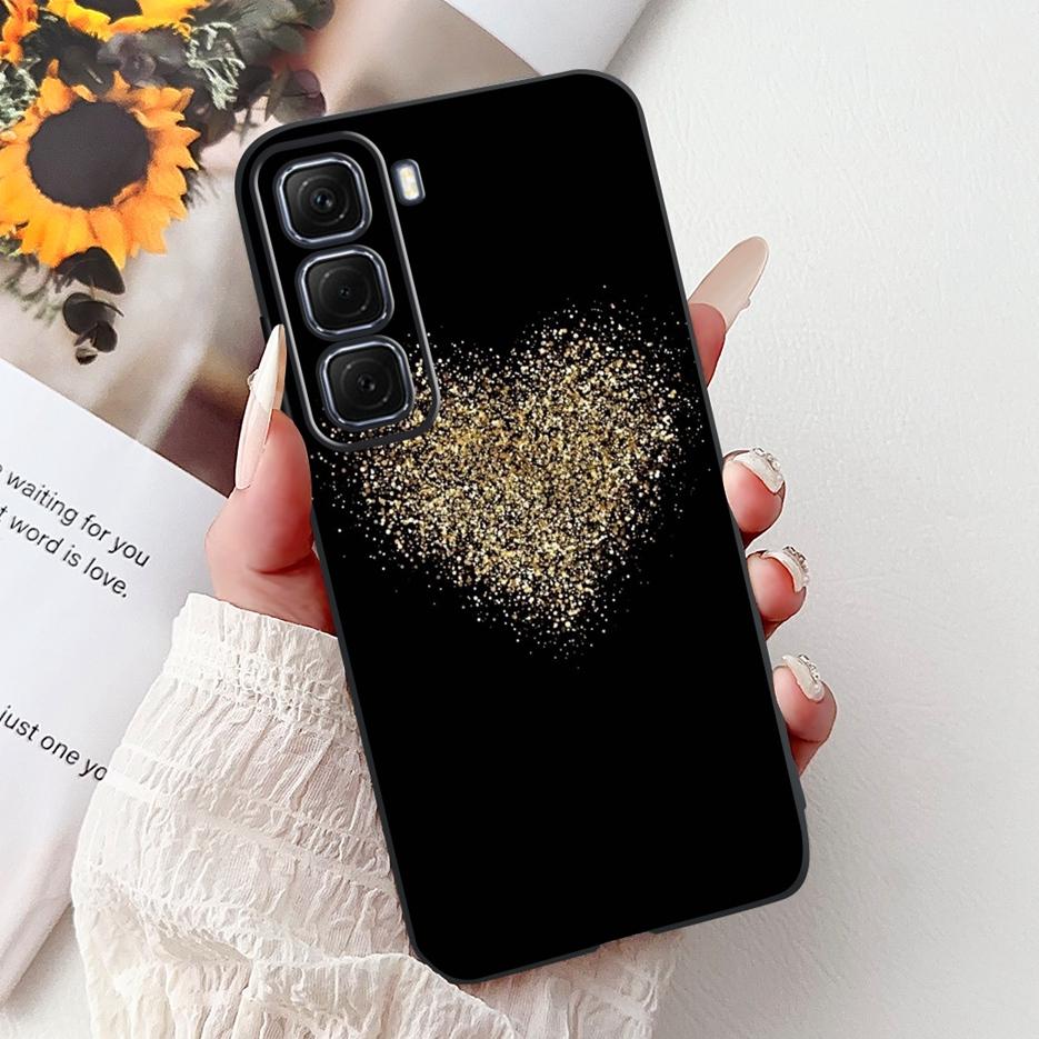 Hülle für Infinix Hot 50 Pro Plus X6880, niedliches Koi-Motiv, weiche TPU-Handyhülle für Infinix Hot 50, Hot50 Pro 4G X6881 und X6882