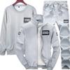 FiveFive Men's Fashion Tracksuits Sport Suits Jacket Sweatshirt and Sweatpants Three Piece Set
