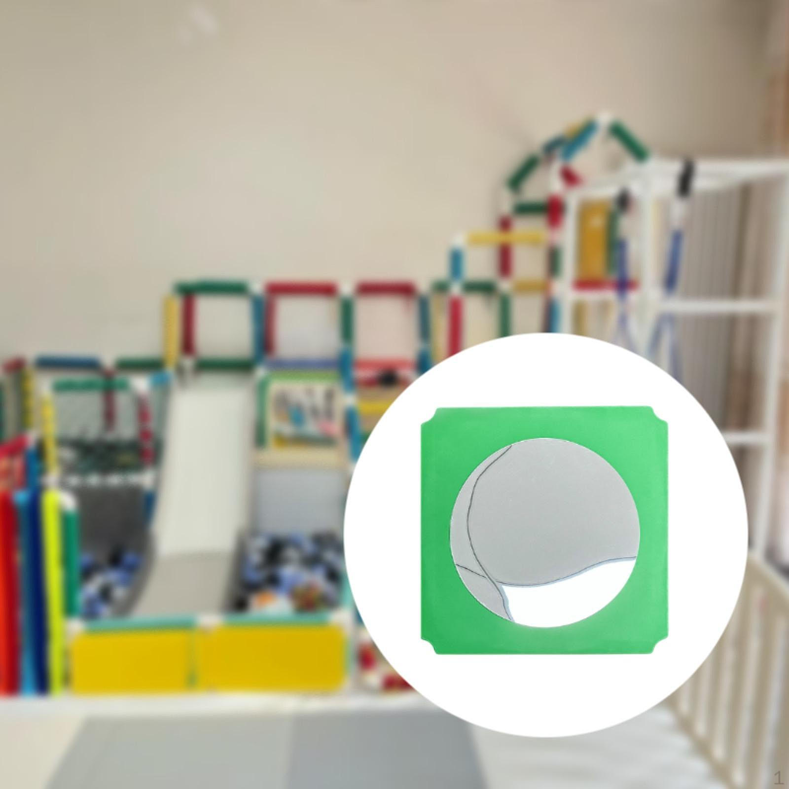 

Аксессуар для зеркальной доски в помещении, конструкция для лазания для малышей и детей 2-8 лет зелёный