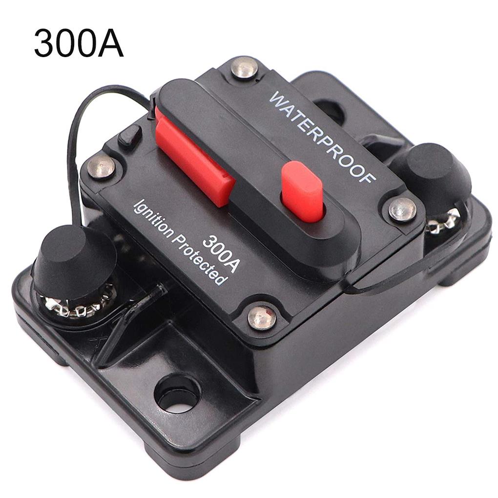 30A 40A 50A 60A 70A 80A 100A 120A 150A 200A 250A 300A AMP jistič Reset pojistky 12-48V DC Auto Loď Auto Vodotěsné