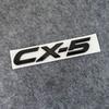 3D ABS CX-4 CX-5 Car Letter Badge Logo Trunk Decorative Sticker For Mazda 2 3 6 CX50 CX60 CX30 CX7 CX90  Demio black Accessories wcgvh11