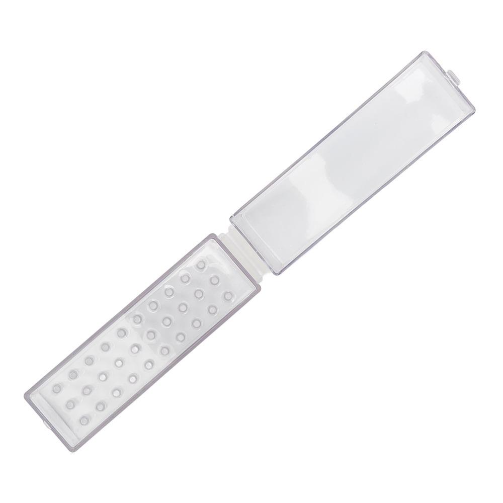 Dustproof Structure Nail Drill Bits Holder Stand  Practical Storage For Daily Nail Art Tools