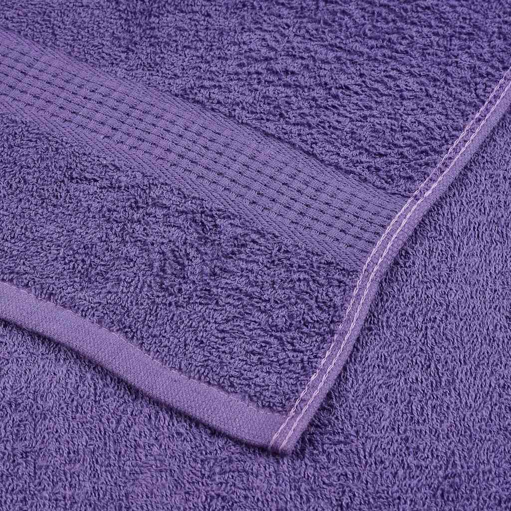 Towels FROGN 10 pcs Purple 100x200 cm 360 g m²