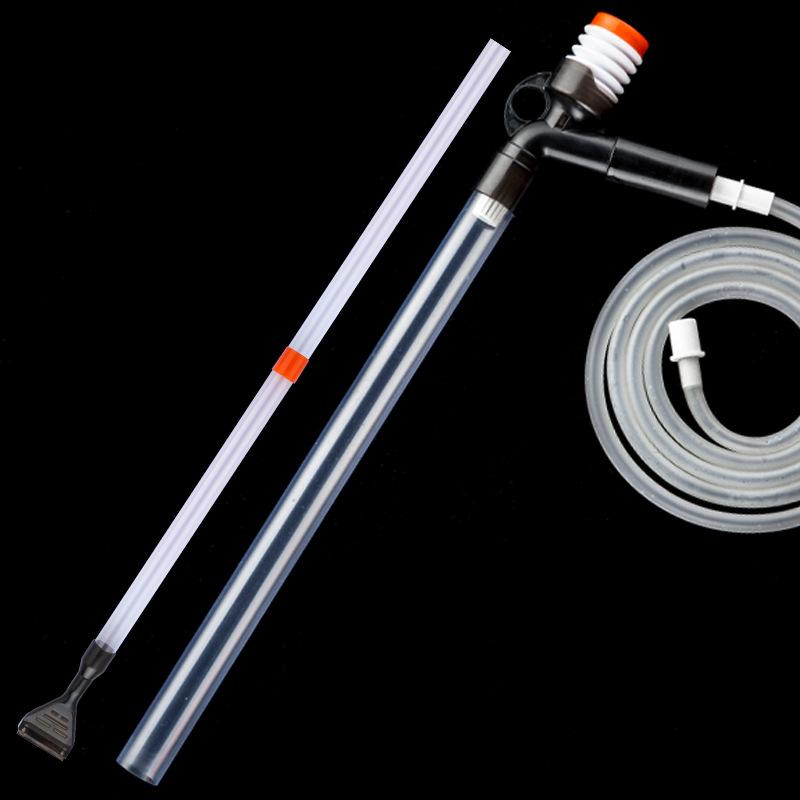 Aquarium Gravel & Sand Cleaner: Semi-Automatic Fish Tank Siphon & Water Changer