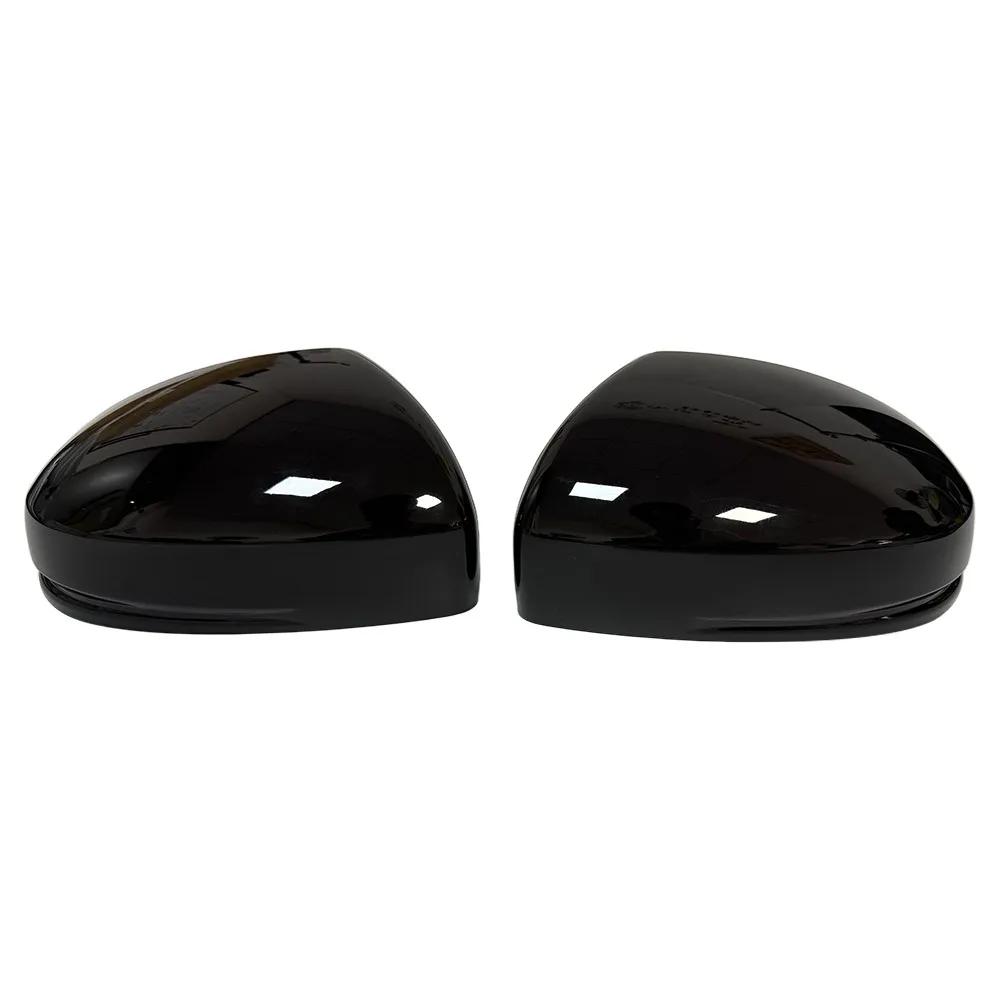 For Honda Fit Jazz 2014- Car Sticker Rearview Side Mirror Cover Wing Cap Exterior Case Trim Accessories Vehicle Decoration