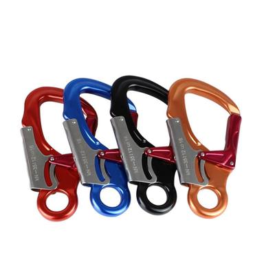 35KN Climbing Carabiners Master Lock Outdoor Climbing Μικρό μάτι Γάντζος Fixer Rope Locker Ασφάλειες
