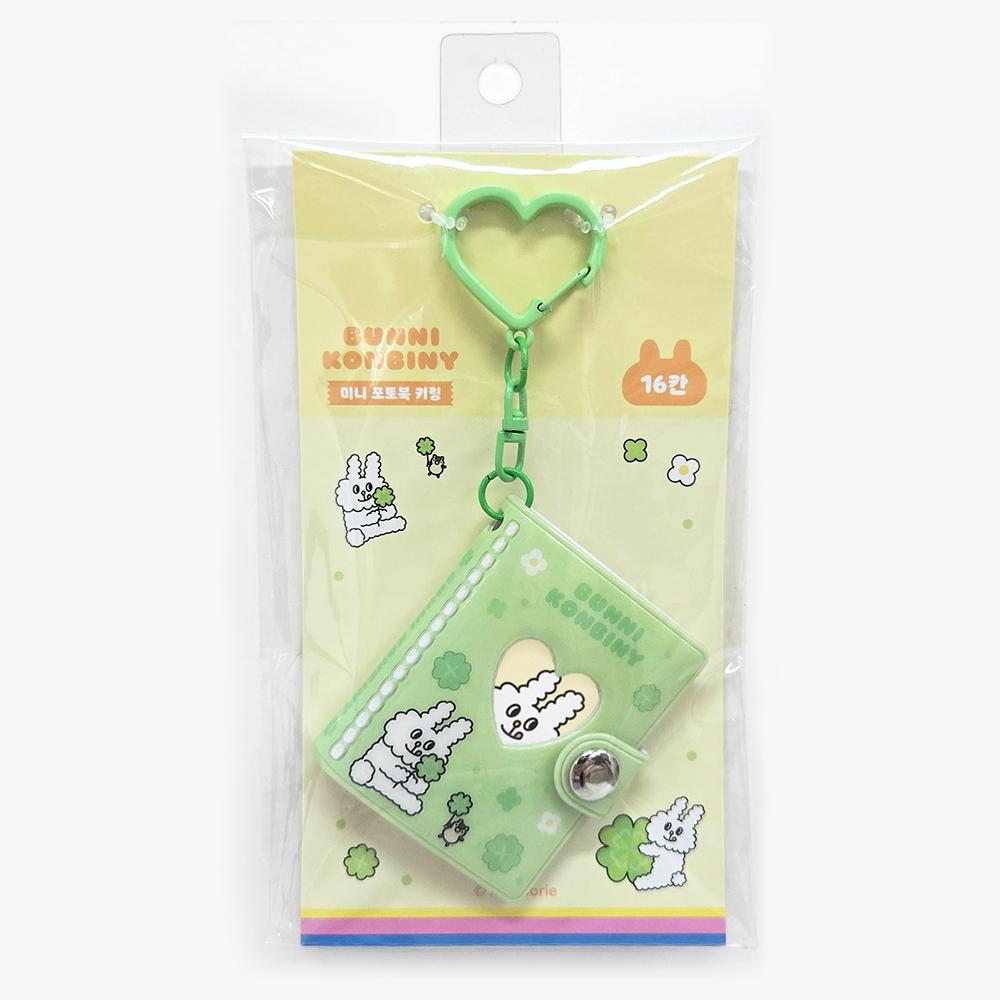 [mimi world] Bunnycorn Beanie Mini Photobook Keyring - Choose from 3 Designs