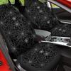 Bulopur Halloween Spider Web Print Front Seat Cover Sets 2 Pack, Car Universal Accessories Interior Decor for Men, Auto Front Seat Covers