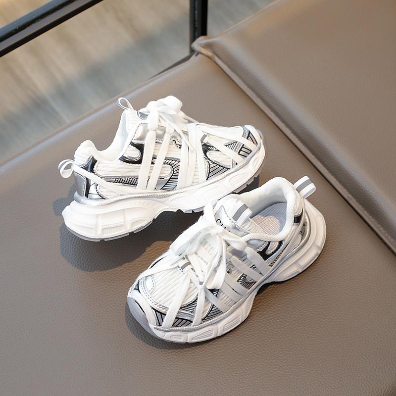 Autumn New Children's Shoes Dad Shoes Street Dance All-season Running Shoes Spider Lacing Sports Shoes Kids Shoes
