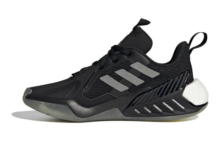 Adidas STAR WARS Star Wars One J Low top Kids Running Shoes Black Gray Teenagers FW2360 35½