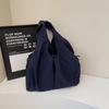 Handbag Lightweight Large Capacity Shoulder Bag Travel Bag Solid Color Tote Bag