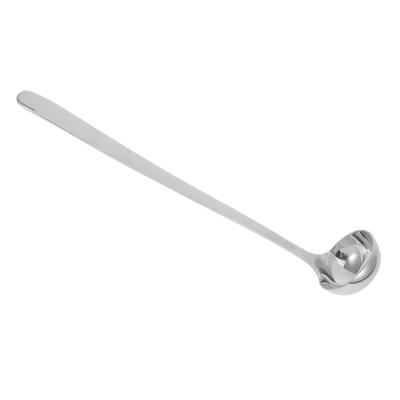 Cucchiaio lungo per mescolare Cucchiai per cucinare Grandi porzioni di zuppa Cucina Wok Mestolo Manico in metallo Mescolare