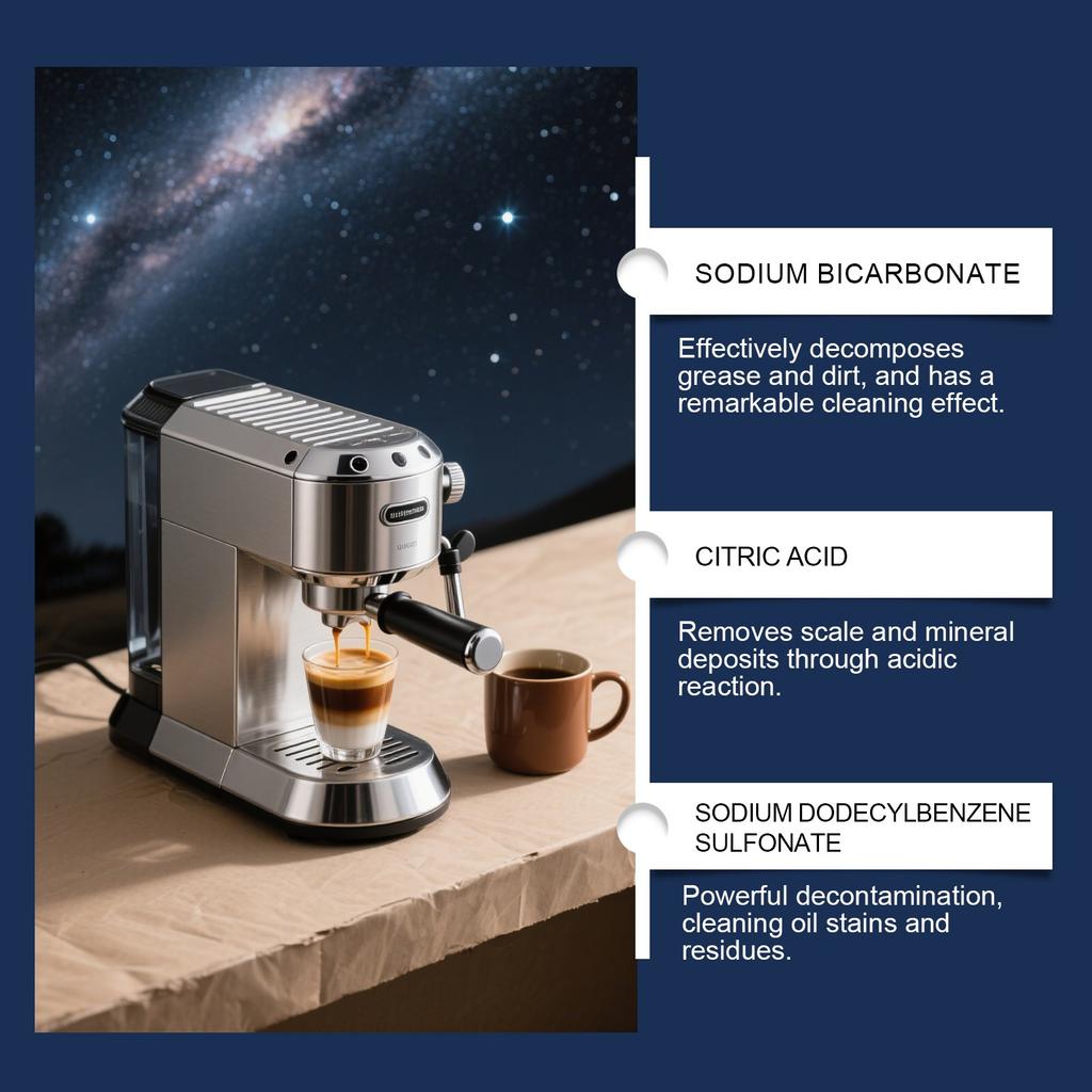 Coffee Machine Cleaner Descaling Tablets, Universal Cleaning Tablets To Remove Scale And Odor, Coffee Pot Descaling And Cleaning