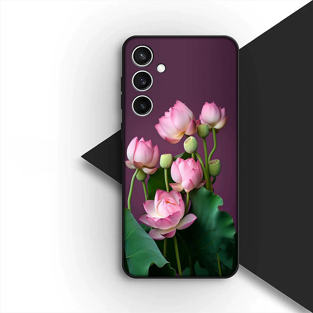 Lord Lotus Buddha New High-End Phone Cover for Samsung Galaxy S25 S24 S23 FE Ultra Plus S7 Edge S25+ S23+ A56 5G Soft Case