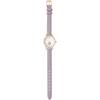 Fieldwork Analog Watch Sanrio Characters Purple Heart Hand Women's Faux Leather Strap Business Casual SNR001-3