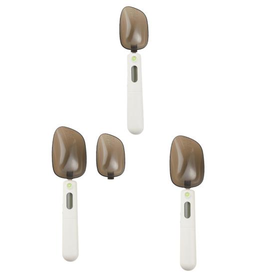 Digital Measuring Spoon Electronic Measuring Scoop Scale 500g/0.1g High Precision Small Kitchen Weighing Cup with LCD Display for Cooking Baking