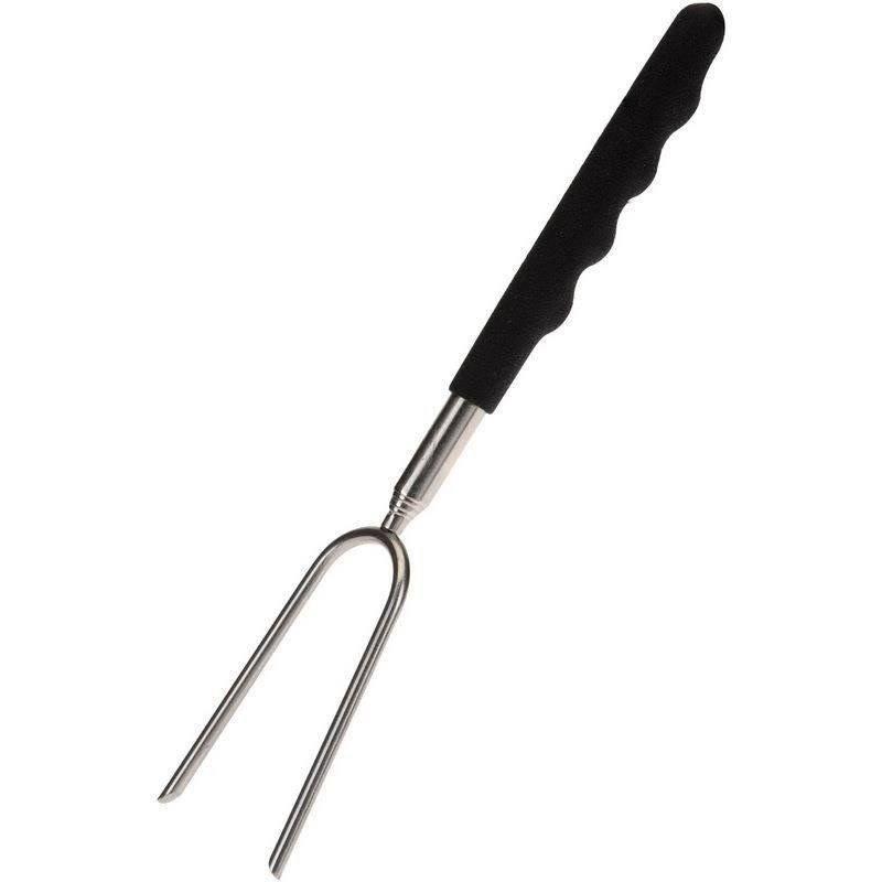 Steel extendable campfire stick, 24 cm
