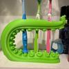 Suport periute de dinți Imprimat 3D Material PLA Multi-Slot Organizator Depozitare Baie Bază Anti-Alunecare Organizator Baie