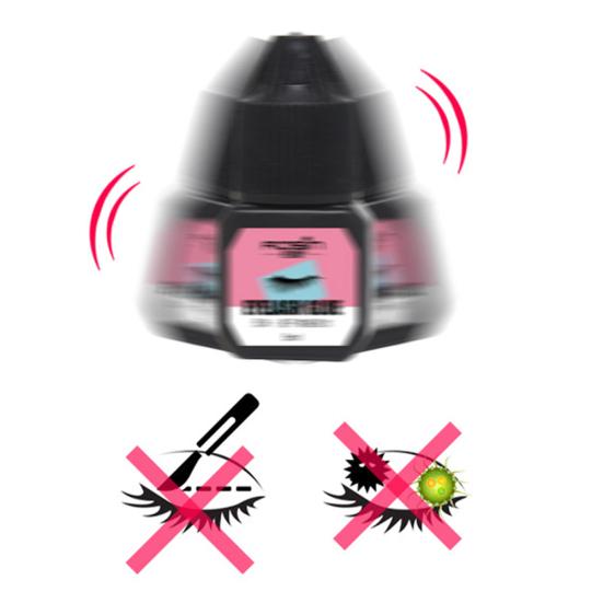 Schnell trocknender Wimpernkleber, keine Simulation, langlebiges Wimpernverlängerungs-Make-up-Tool