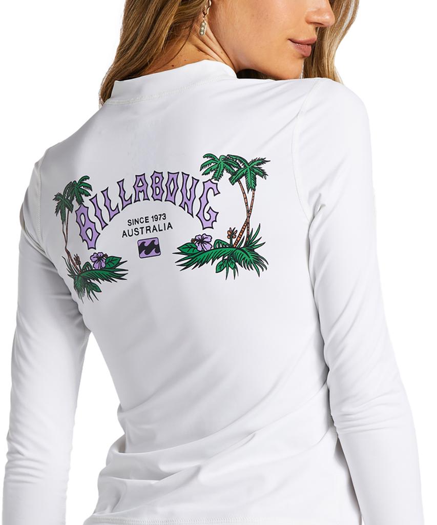 BILLABONG Women'S Core Loose Fit Rash Guard White