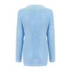 2025 Winter Loose Batwing Sleeve Plus Size Cardigan - Solid Color Knitted Sweater for Women