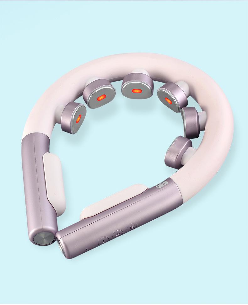 Cervical Spine & Neck Smart Pulse Massager: Multi-Functional, Mini for Home Use