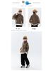 Boys' Reversible Fleece Hoodie - 2025 Autumn/Winter Collection, Thickened Half-Zip Pullover, Long-Sleeve Fashion Top for Medium/Large Kids.