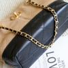 New Xiaoxiangfeng sheepskin and frosted leather rhombus chain DIY buckle tote leisure bag