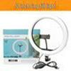 Desktop Ring Light for Live Streaming & Selfies - Facial Beauty Lighting for Tender Skin & Video Recording