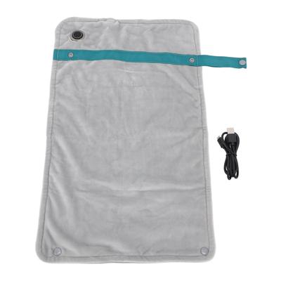 USB Heated Blanket with Temperature Control Mutipurpose Electric Heated Throw Warm Cozy Knee
